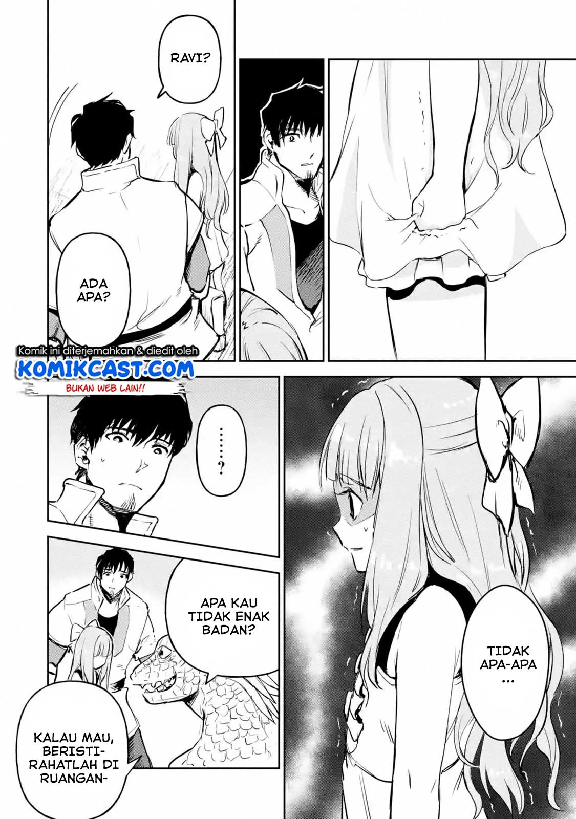 Boukensha License o Hakudatsu Sareta Ossan Dakedo, Manamusume ga Dekita no de Nonbiri Jinsei Chapter 14.3 Bahasa Indonesia