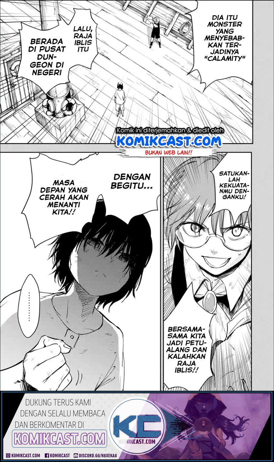 Boukensha License o Hakudatsu Sareta Ossan Dakedo, Manamusume ga Dekita no de Nonbiri Jinsei Chapter 25.2 Bahasa Indonesia