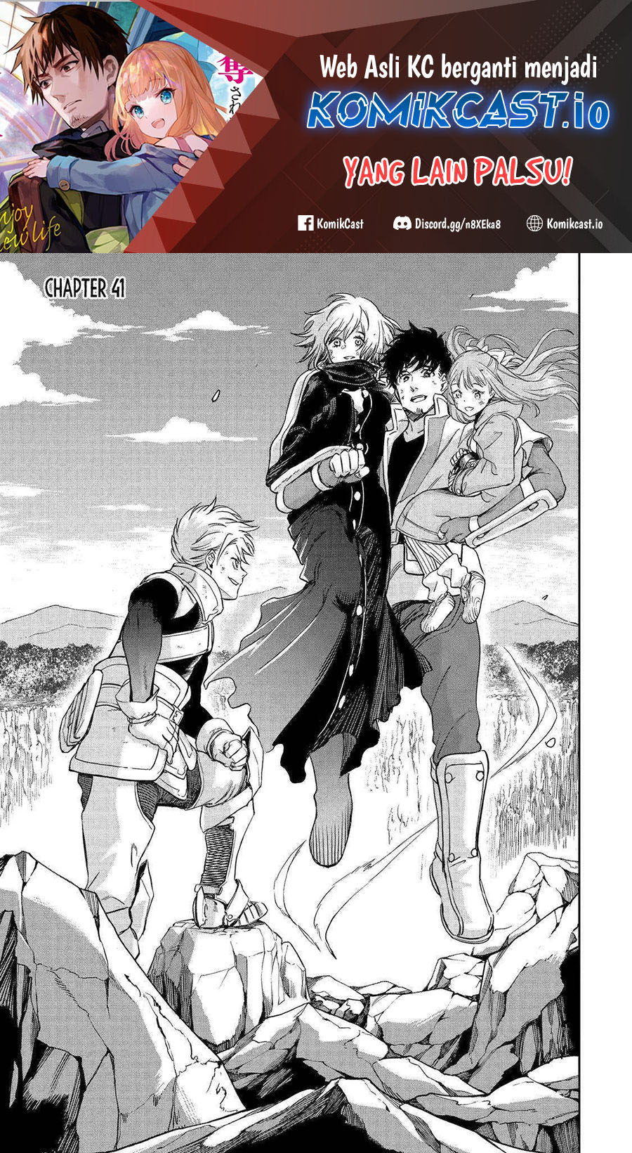 Boukensha License o Hakudatsu Sareta Ossan Dakedo, Manamusume ga Dekita no de Nonbiri Jinsei chapter 41