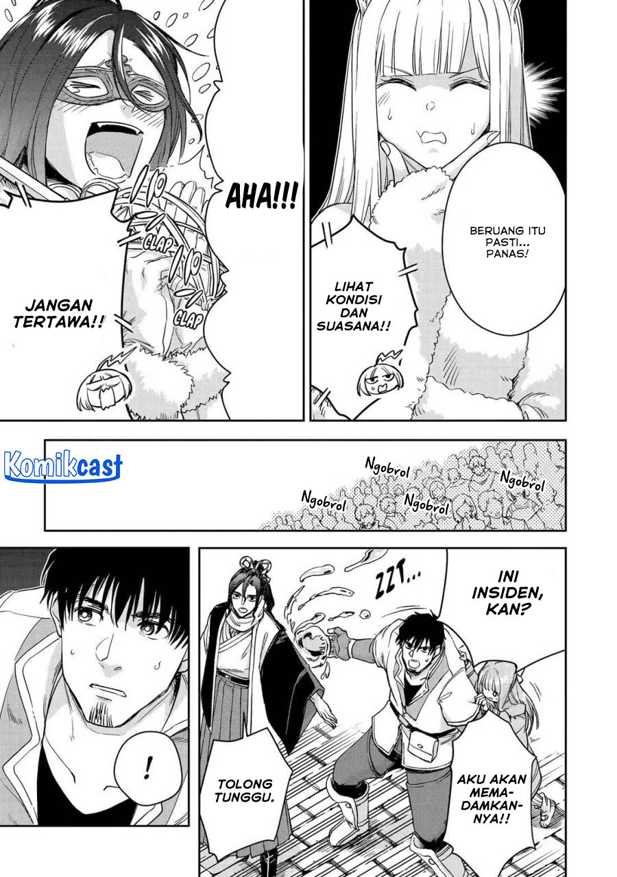 Boukensha License o Hakudatsu Sareta Ossan Dakedo, Manamusume ga Dekita no de Nonbiri Jinsei Chapter 48 Bahasa Indonesia