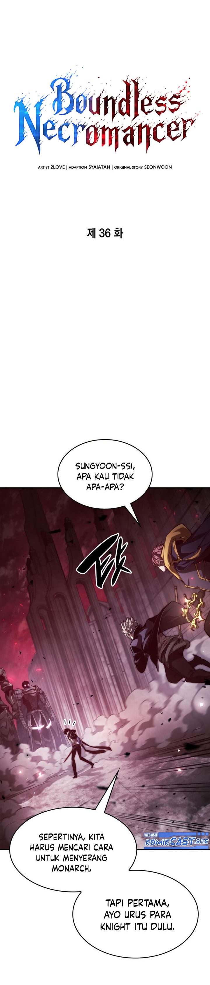 Boundless Necromancer Chapter 36 Bahasa Indonesia
