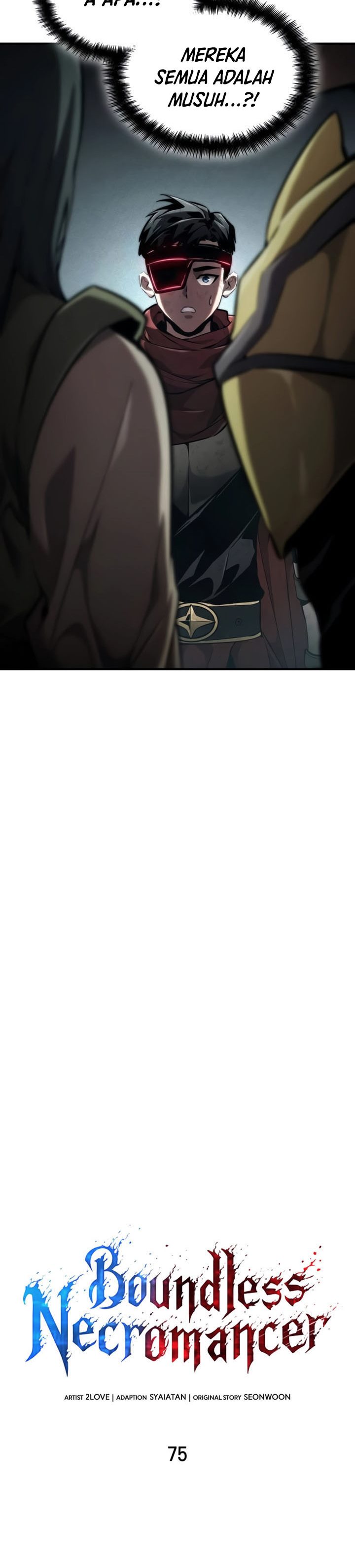 Boundless Necromancer Chapter 75 Bahasa Indonesia