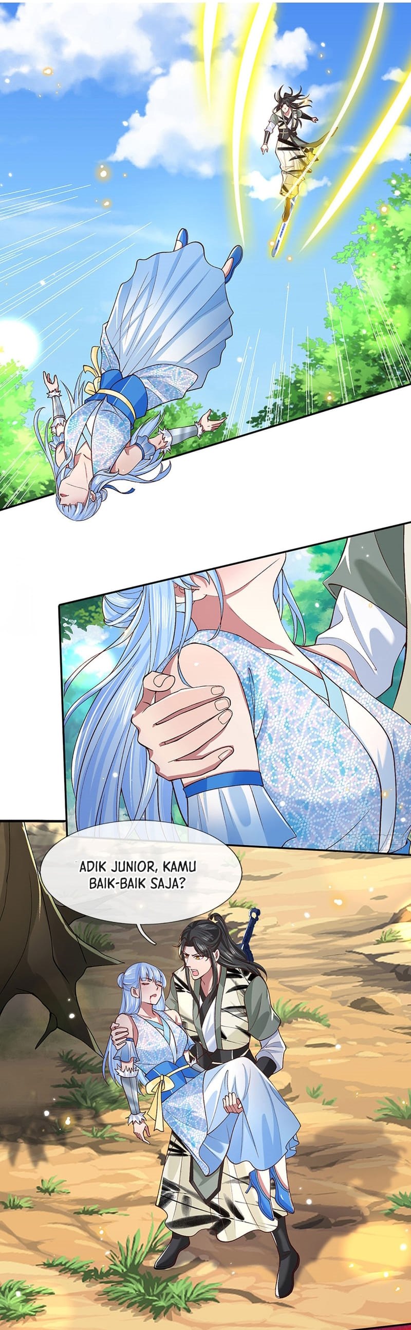 Break through all the worlds with one force chapter 17