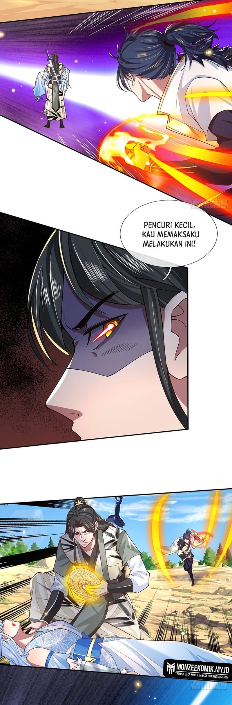 Break through all the worlds with one force chapter 17