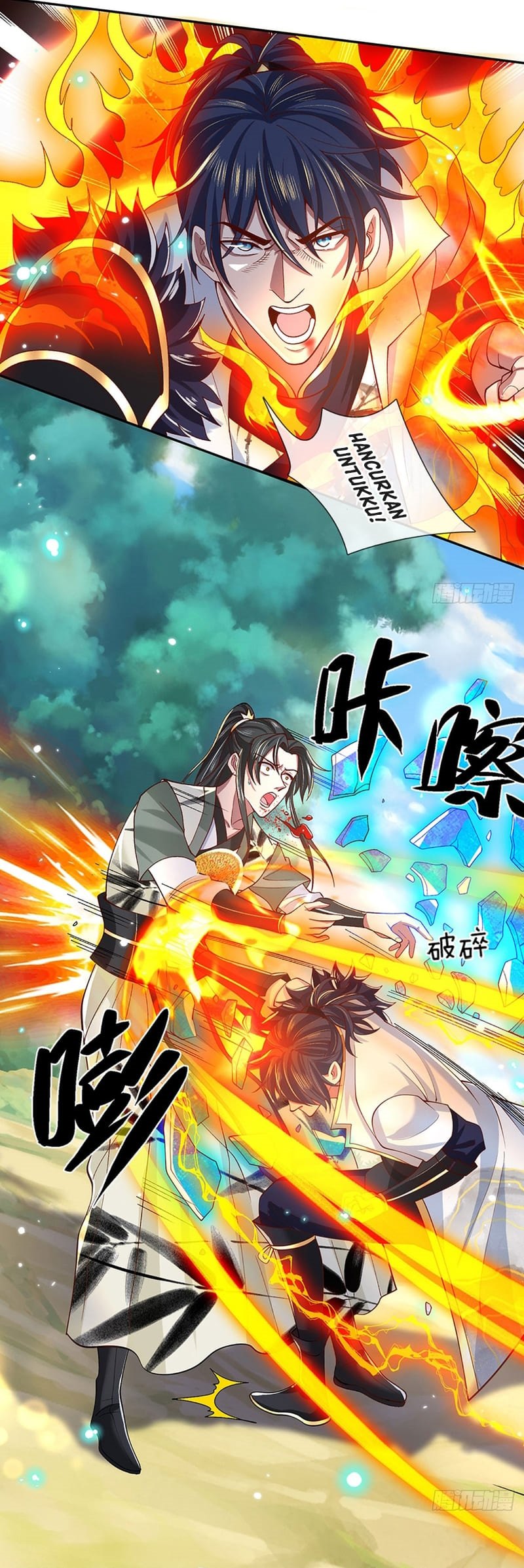 Break through all the worlds with one force chapter 17