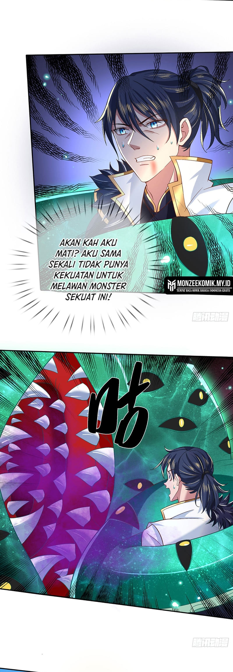Break through all the worlds with one force Chapter 18 Bahasa Indonesia