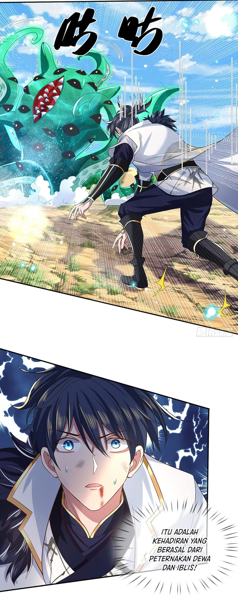 Break through all the worlds with one force Chapter 18 Bahasa Indonesia