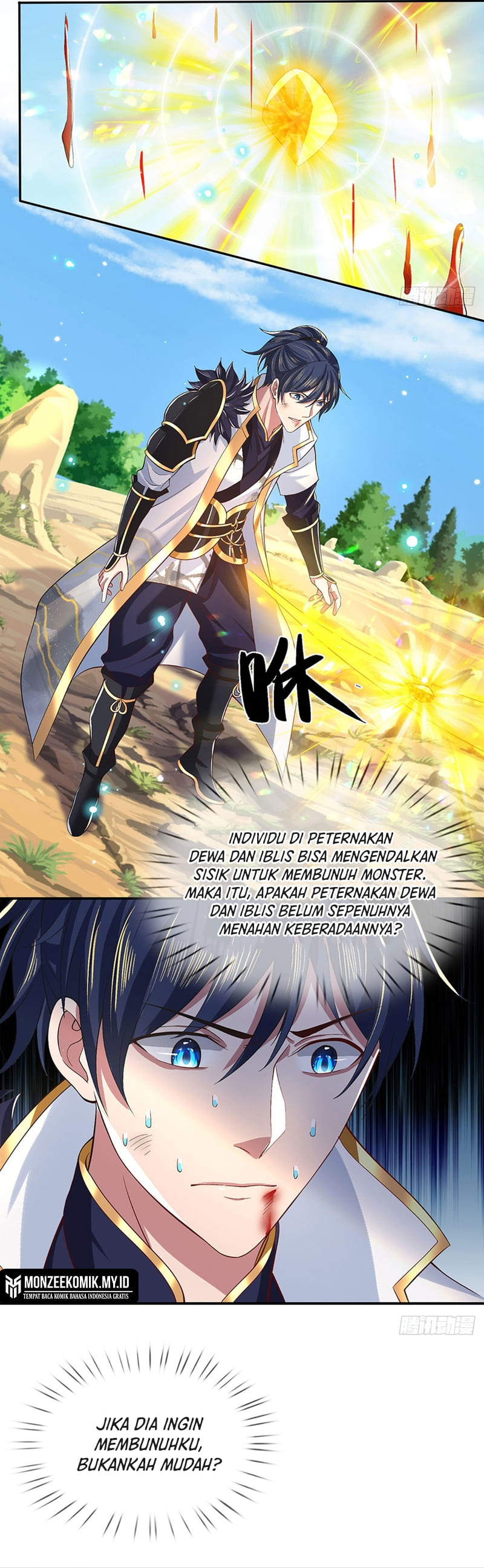 Break through all the worlds with one force Chapter 18 Bahasa Indonesia