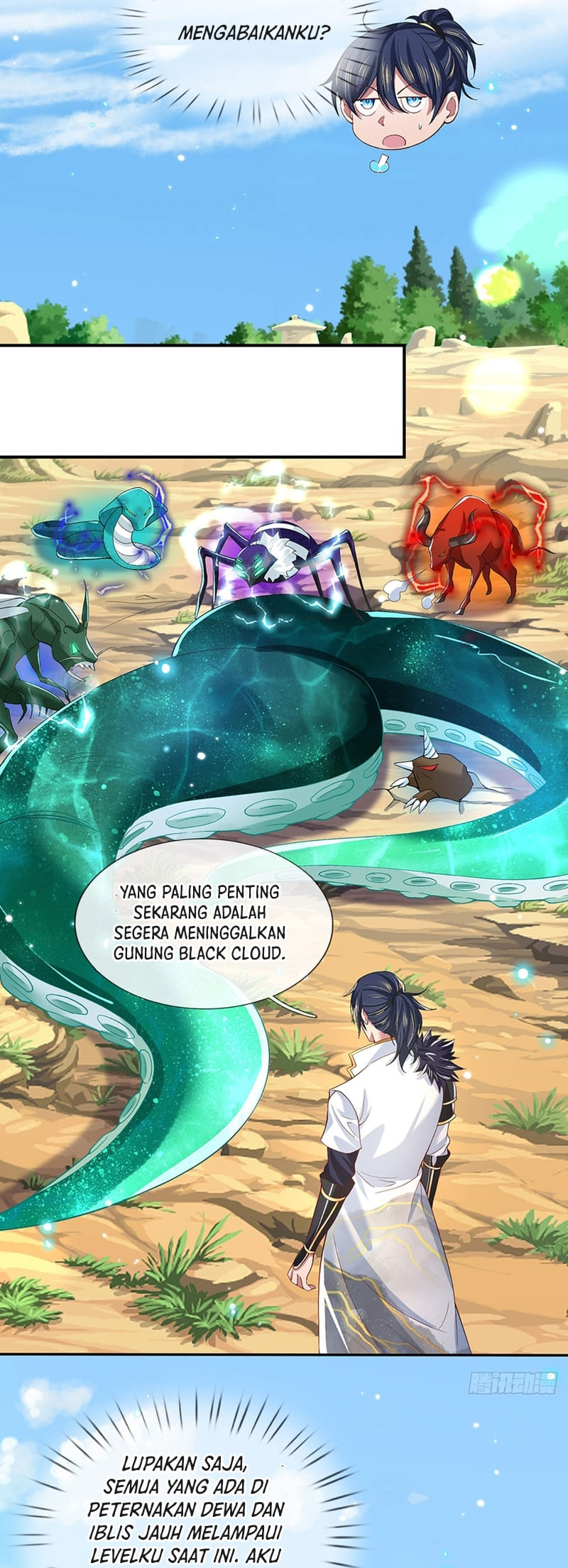 Break through all the worlds with one force Chapter 18 Bahasa Indonesia