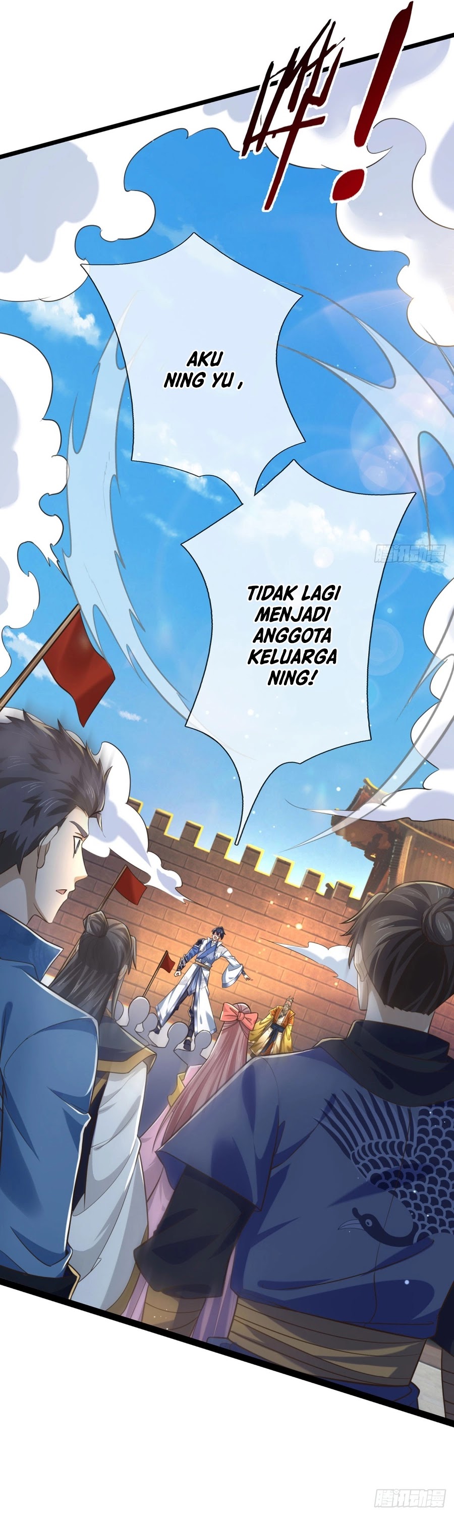 Break through all the worlds with one force chapter 35