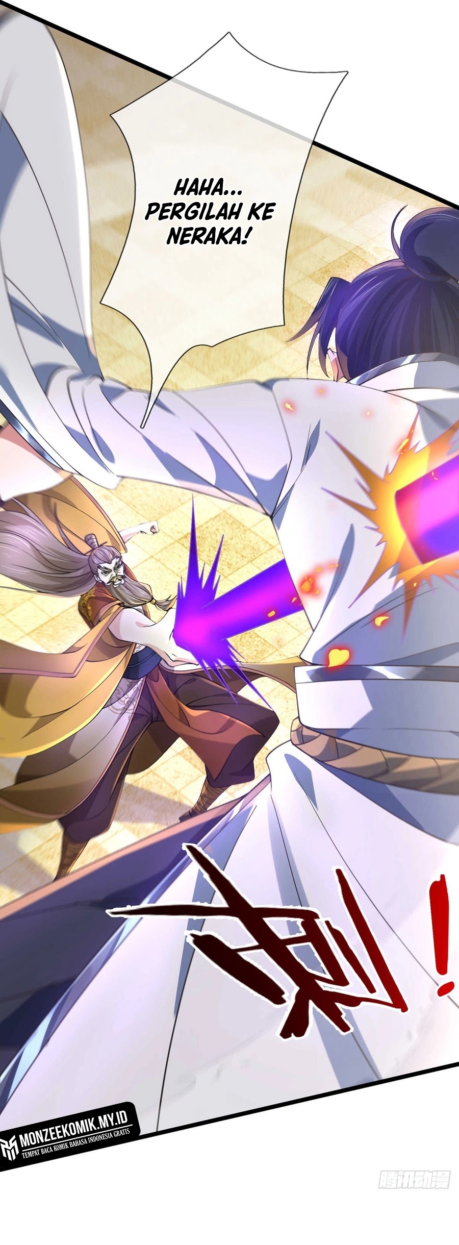 Break through all the worlds with one force Chapter 36 Bahasa Indonesia