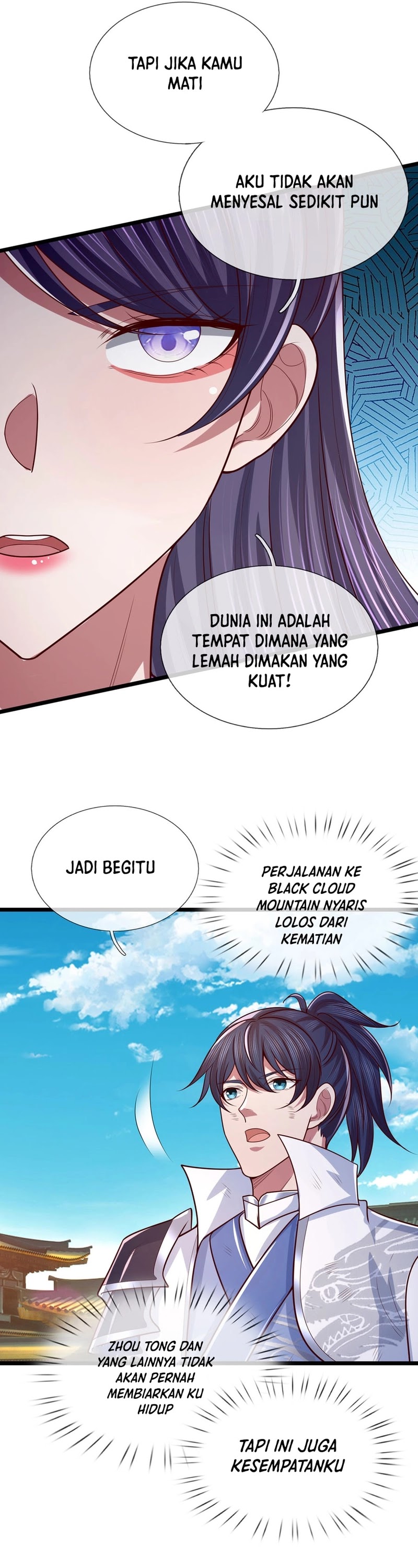 Break through all the worlds with one force chapter 40
