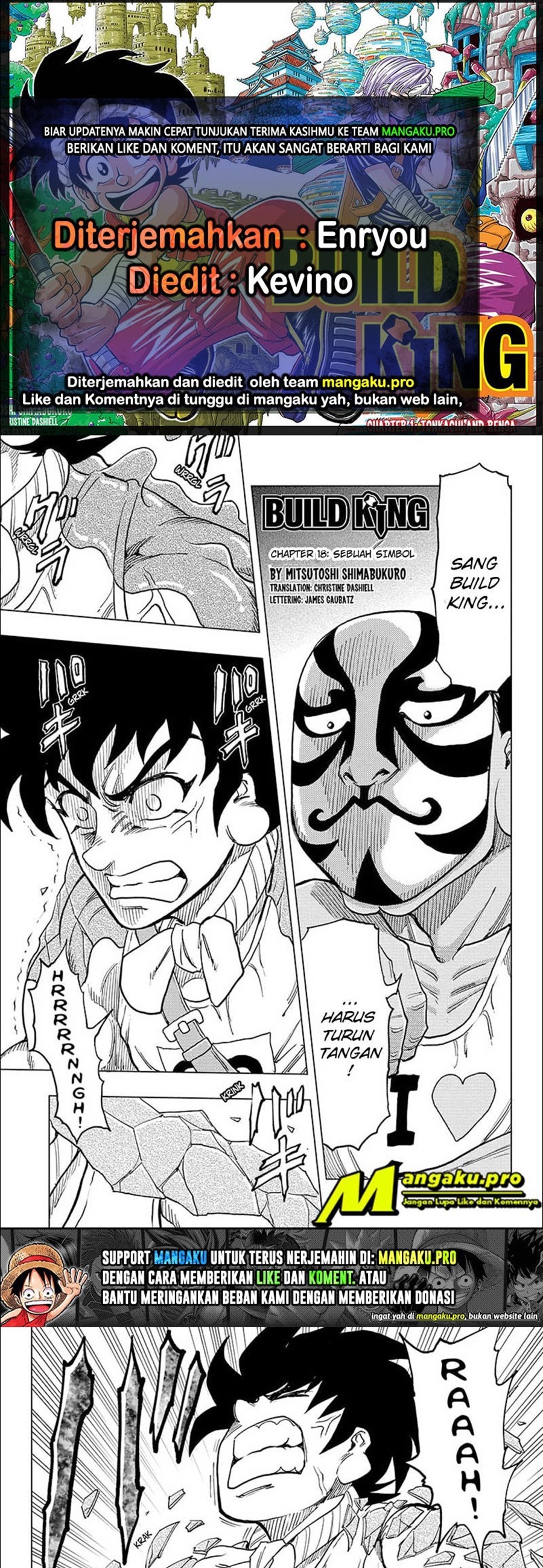 Build King Chapter 18 Bahasa Indonesia