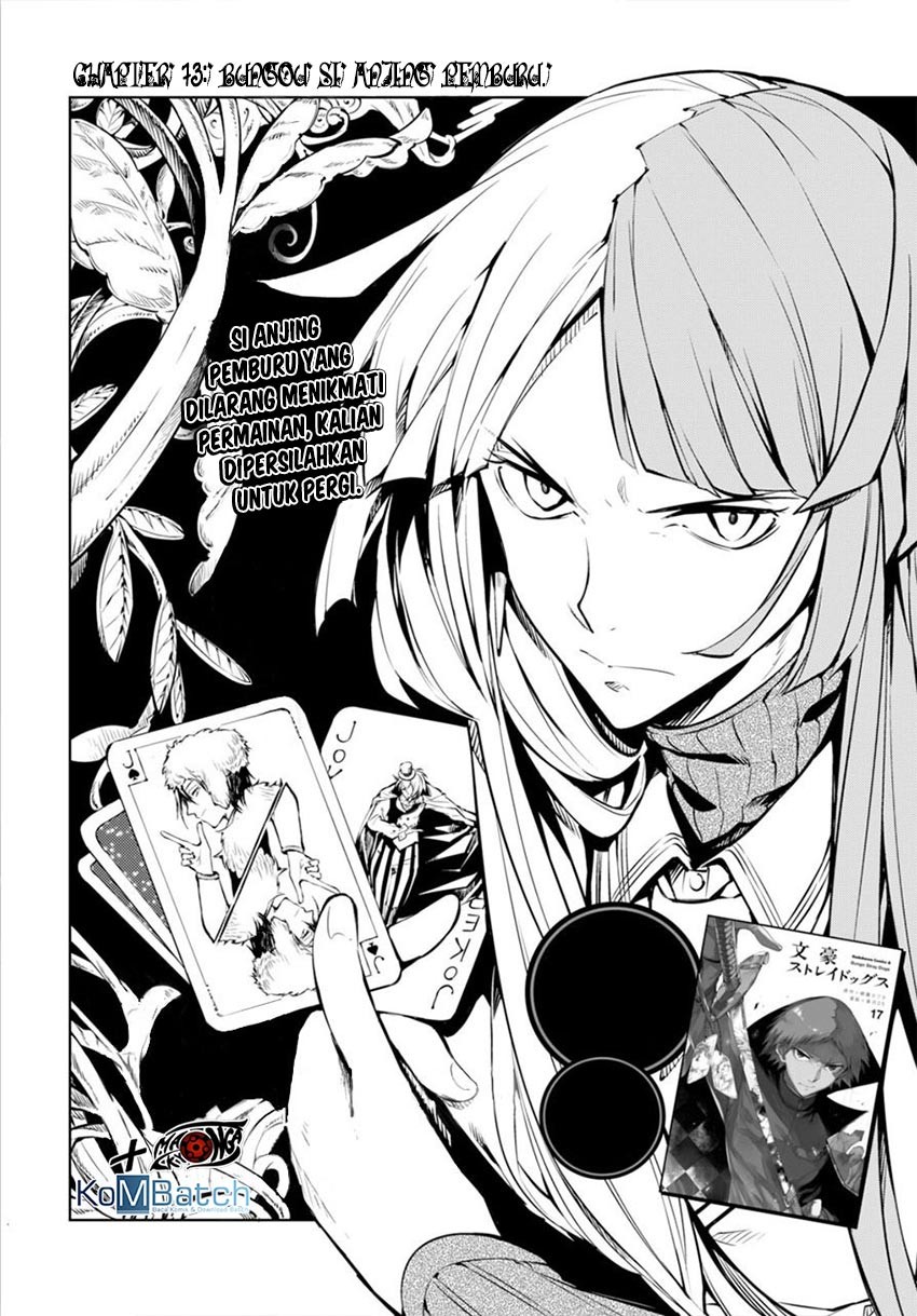 Bungou Stray Dogs chapter 73