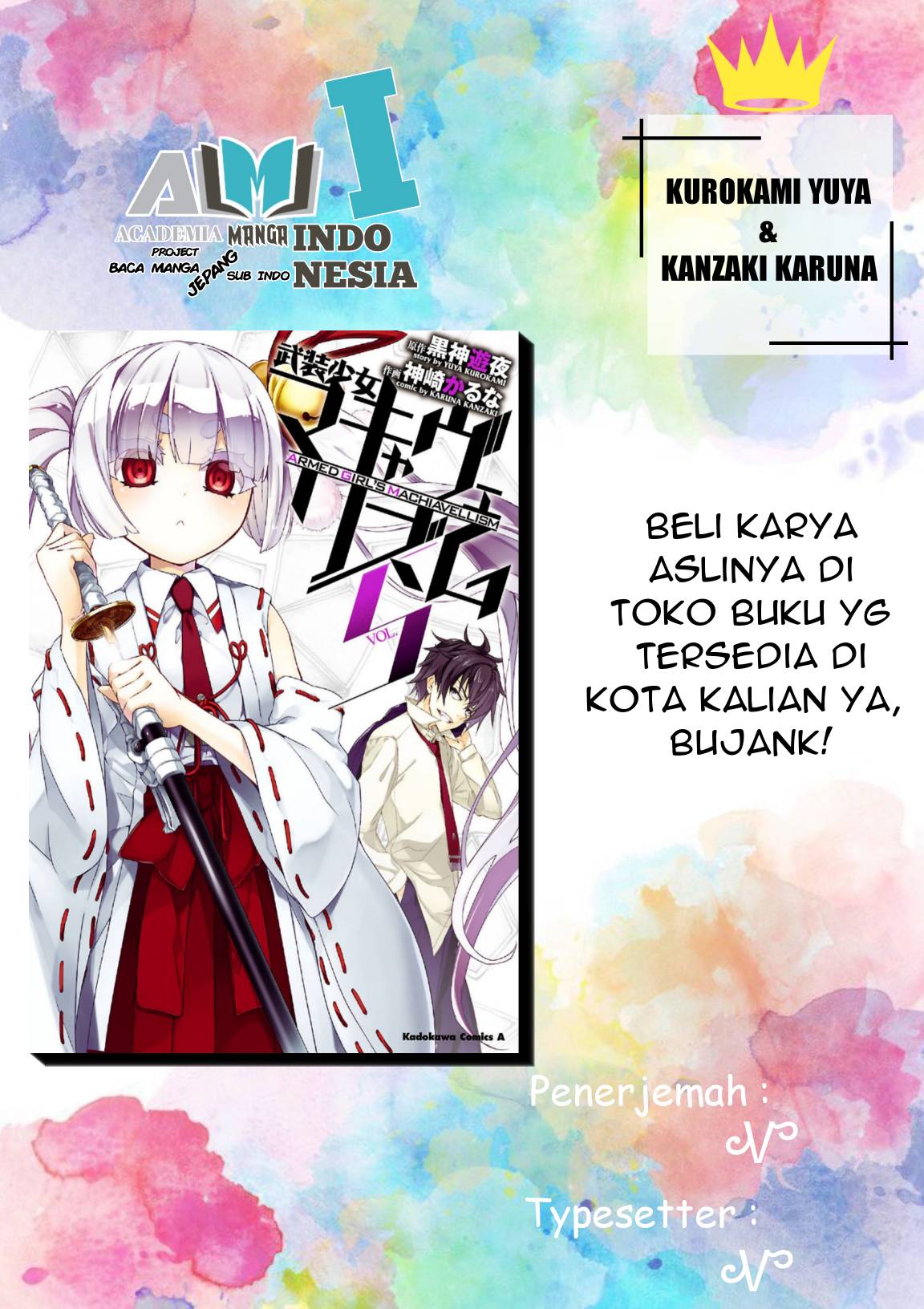 Busou Shoujo Machiavellianism Chapter 28 Bahasa Indonesia