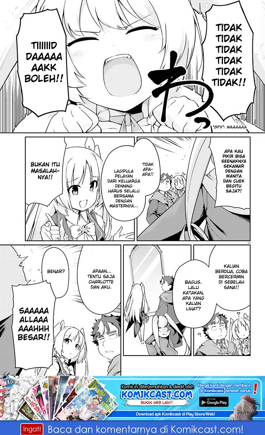 Buta Koushaku ni Tensei Shitakara, Kondo wa Kimi ni Suki to Iitai Chapter 15 Bahasa Indonesia
