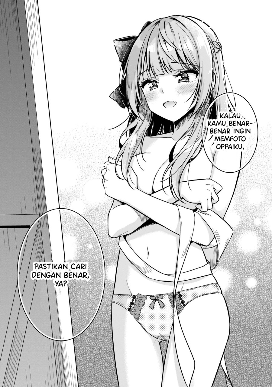 Camera-senpai to Sewayaki Jouzu na Kouhai-chan chapter 4