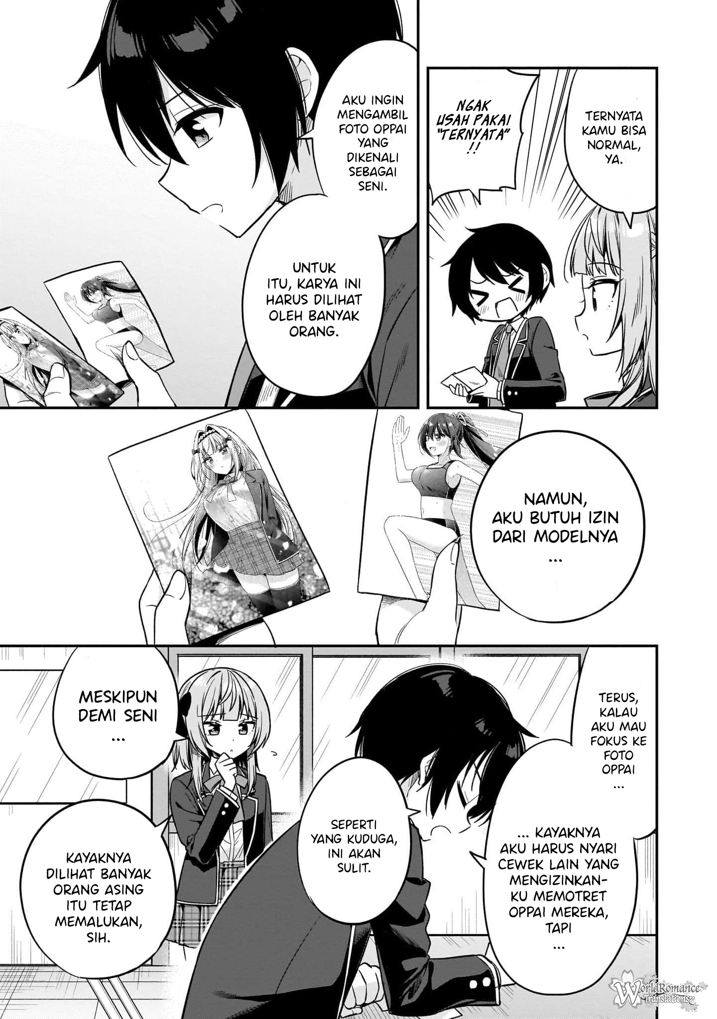 Camera-senpai to Sewayaki Jouzu na Kouhai-chan Chapter 05 Bahasa Indonesia