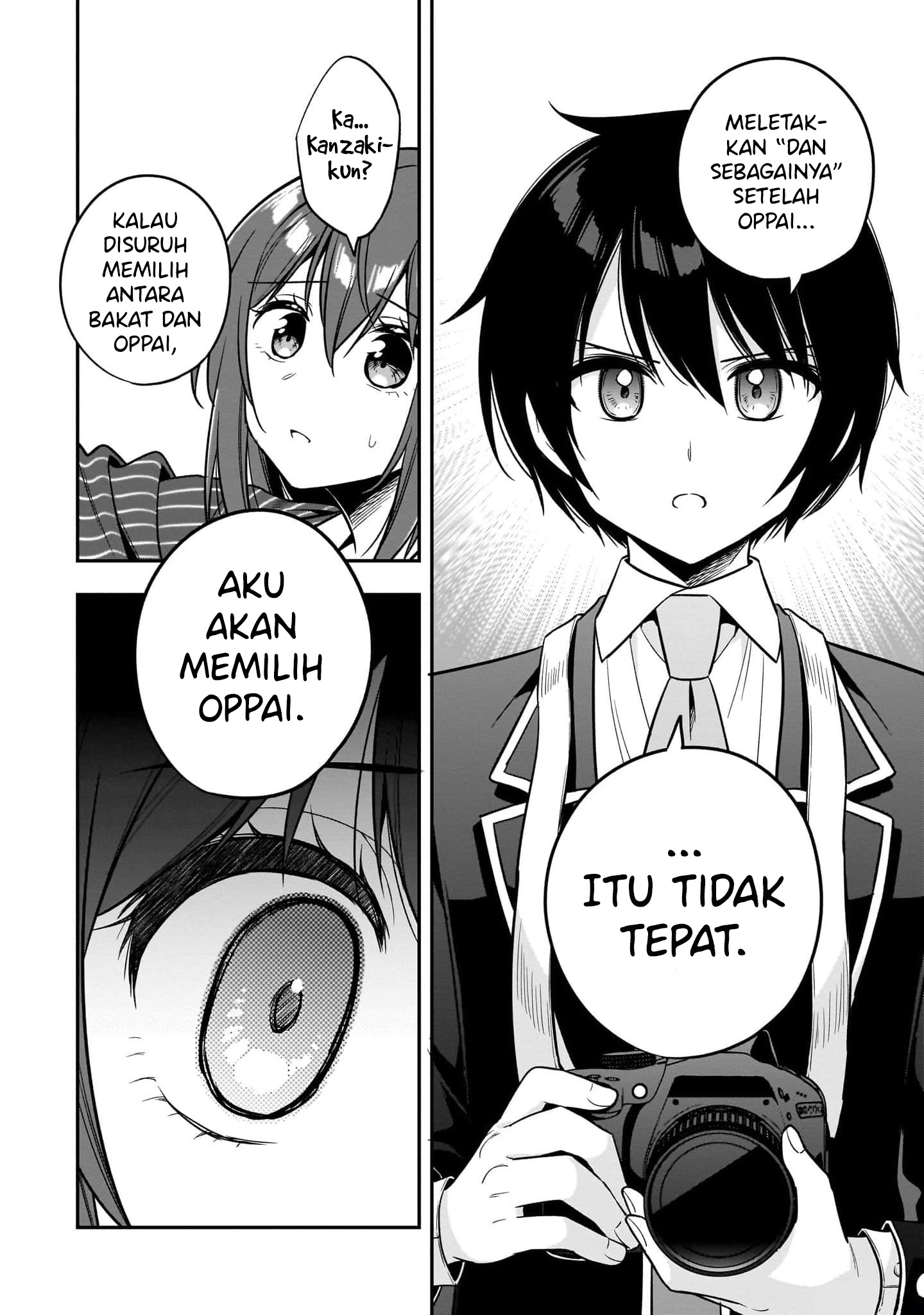 Camera-senpai to Sewayaki Jouzu na Kouhai-chan Chapter 05 Bahasa Indonesia