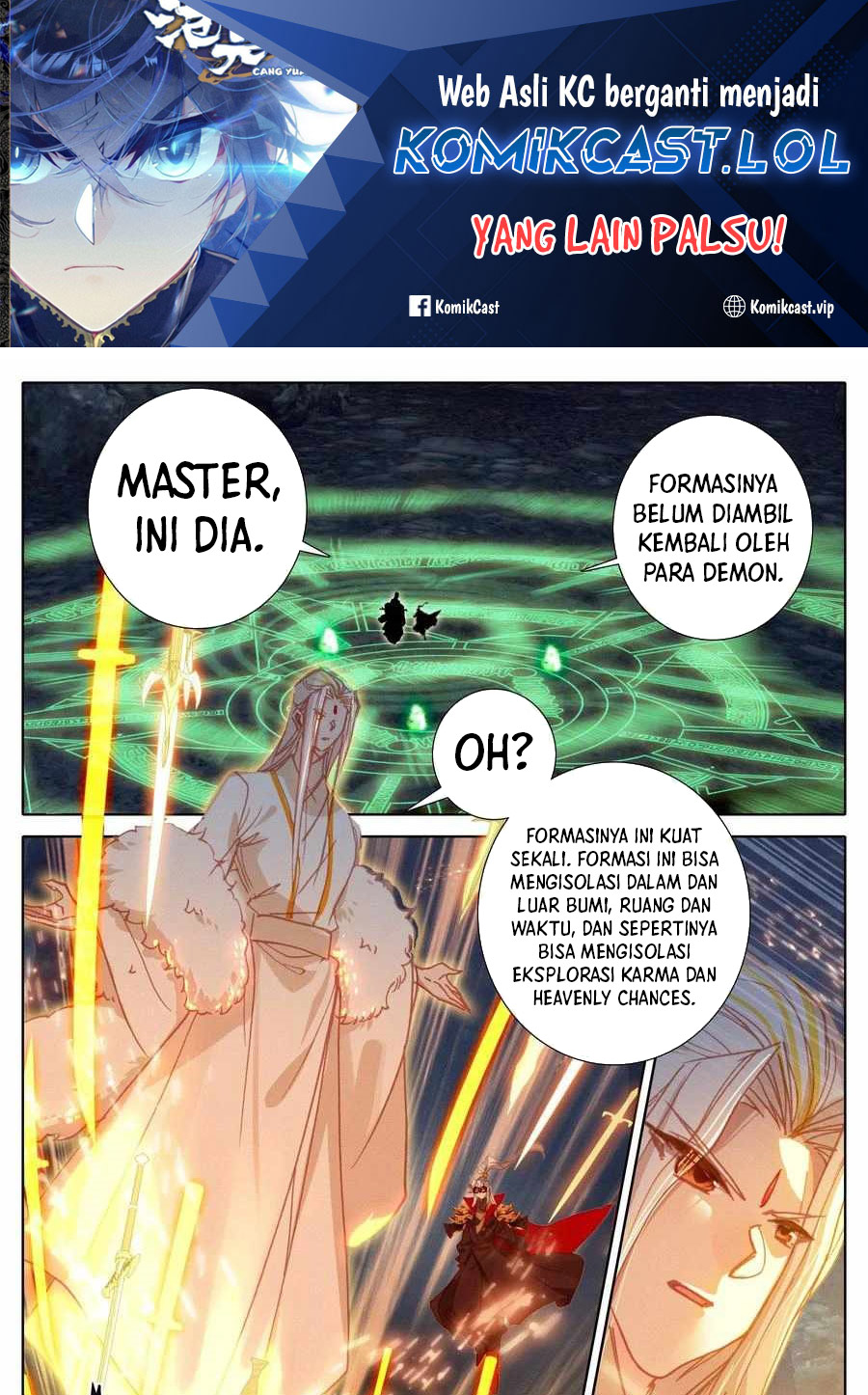 Cang Yuantu (Azure Legacy) Chapter 222 Bahasa Indonesia