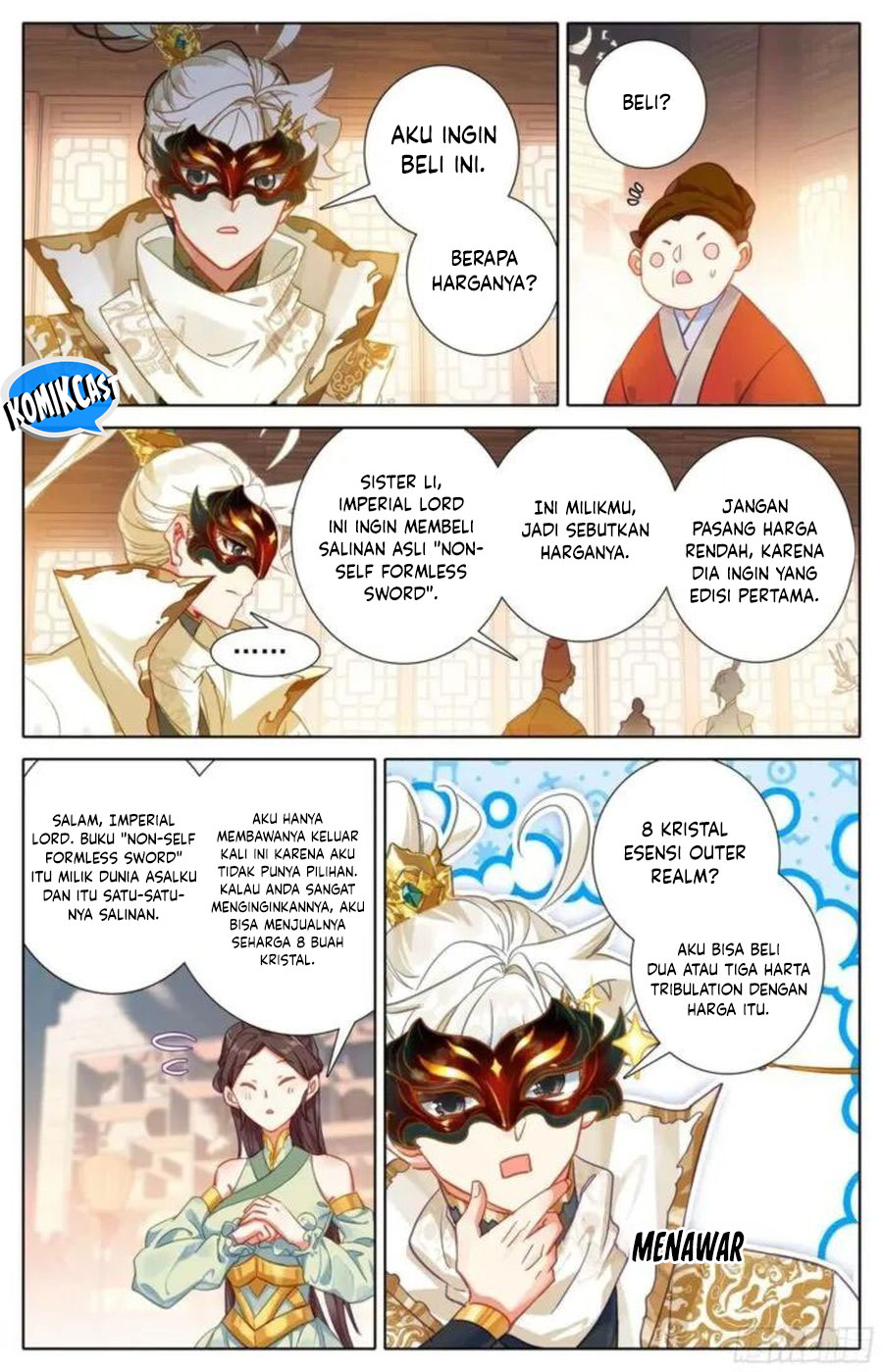 Cang Yuantu (Azure Legacy) Chapter 299 Bahasa Indonesia