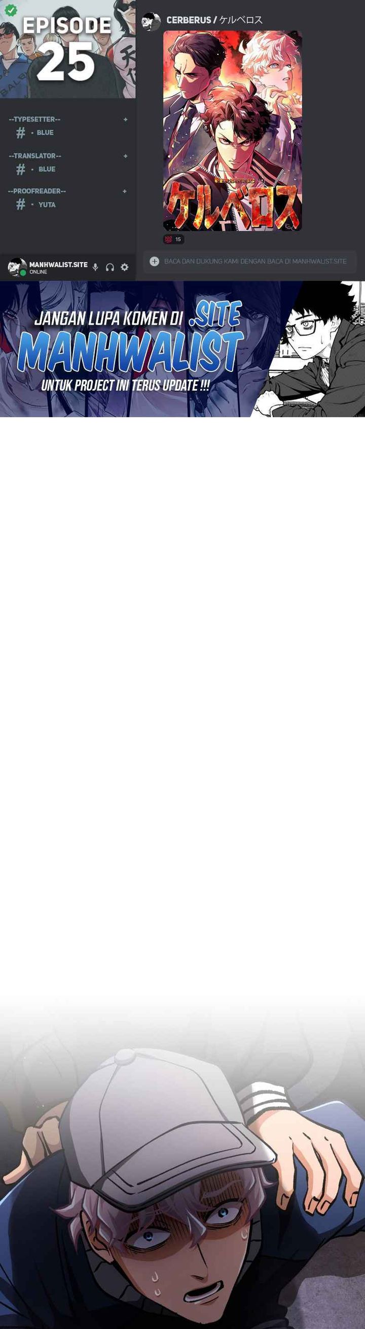 Cerberus Chapter 25 Bahasa Indonesia