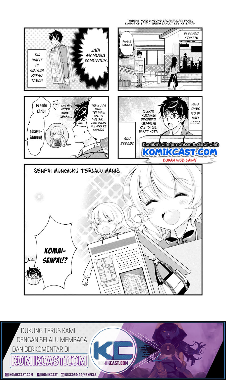 Chicchai Senpai ga Kawaisugiru chapter 3