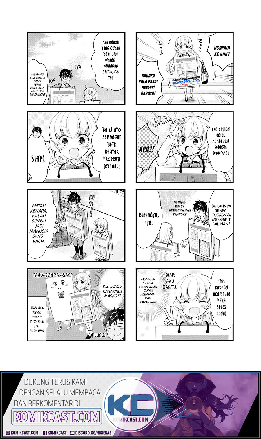 Chicchai Senpai ga Kawaisugiru chapter 3