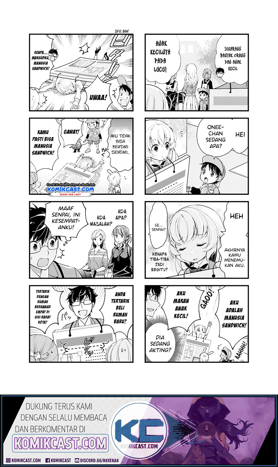 Chicchai Senpai ga Kawaisugiru chapter 3