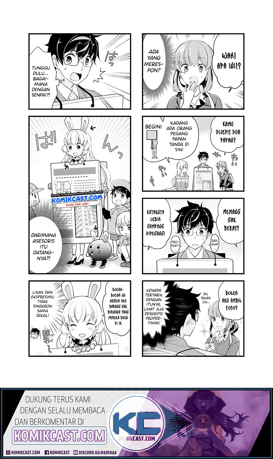 Chicchai Senpai ga Kawaisugiru chapter 3