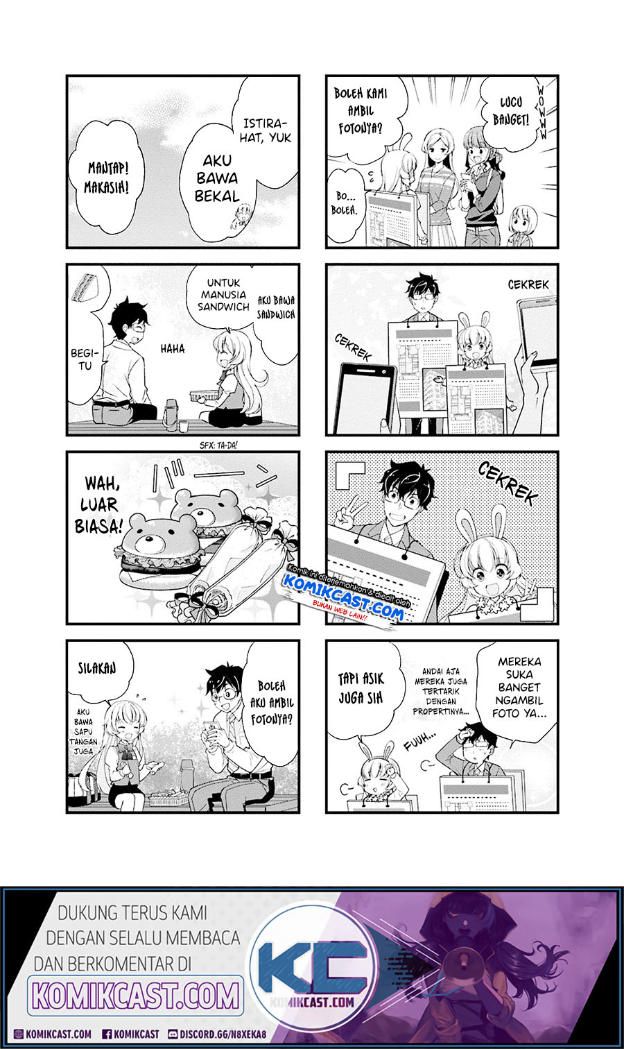 Chicchai Senpai ga Kawaisugiru chapter 3