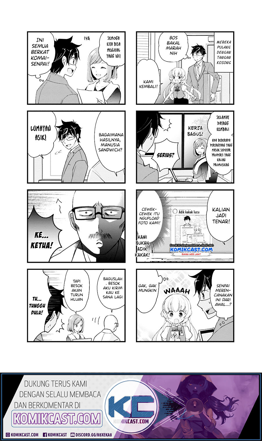 Chicchai Senpai ga Kawaisugiru chapter 3
