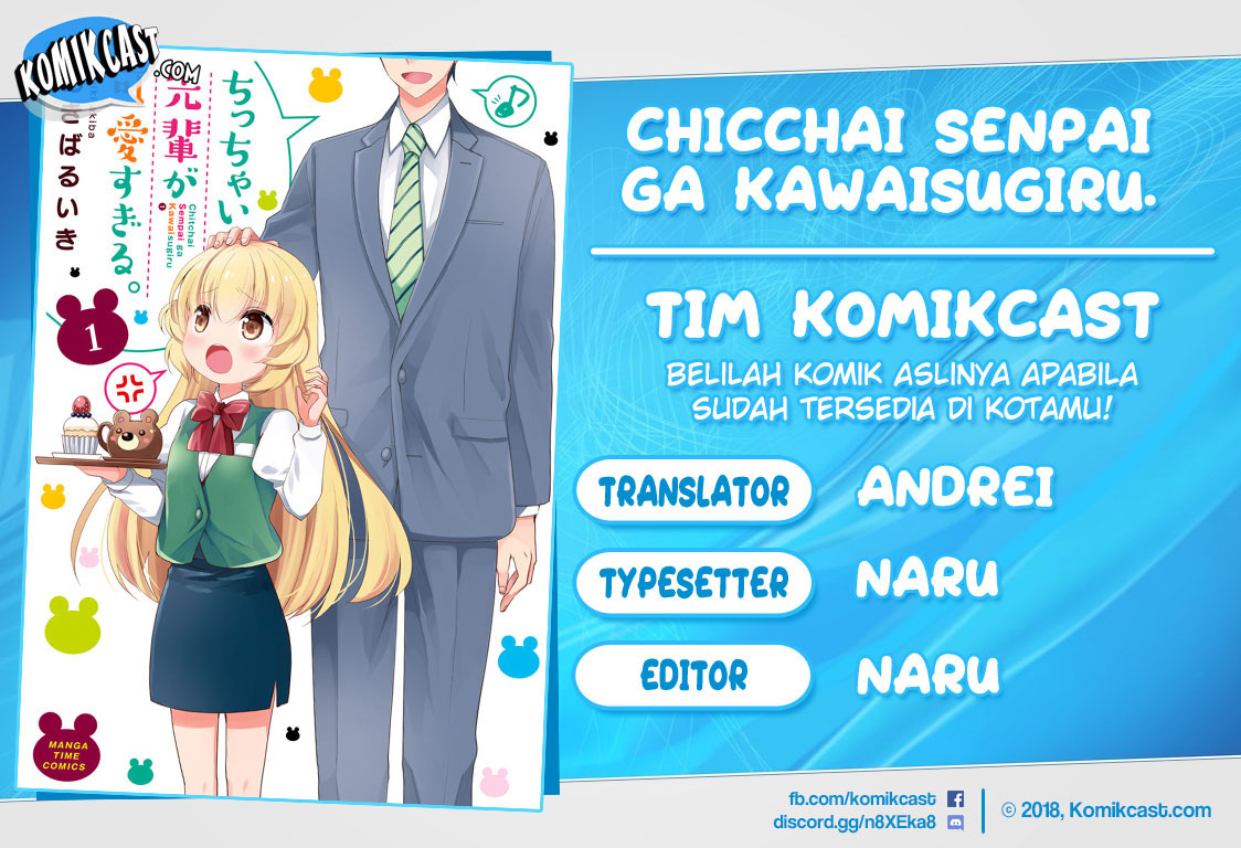 Chicchai Senpai ga Kawaisugiru Chapter 04 Bahasa Indonesia