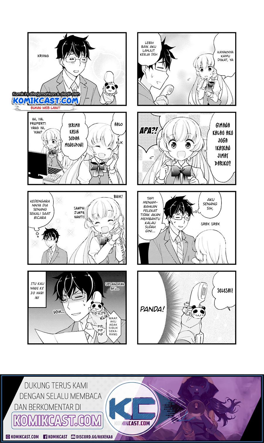 Chicchai Senpai ga Kawaisugiru Chapter 04 Bahasa Indonesia