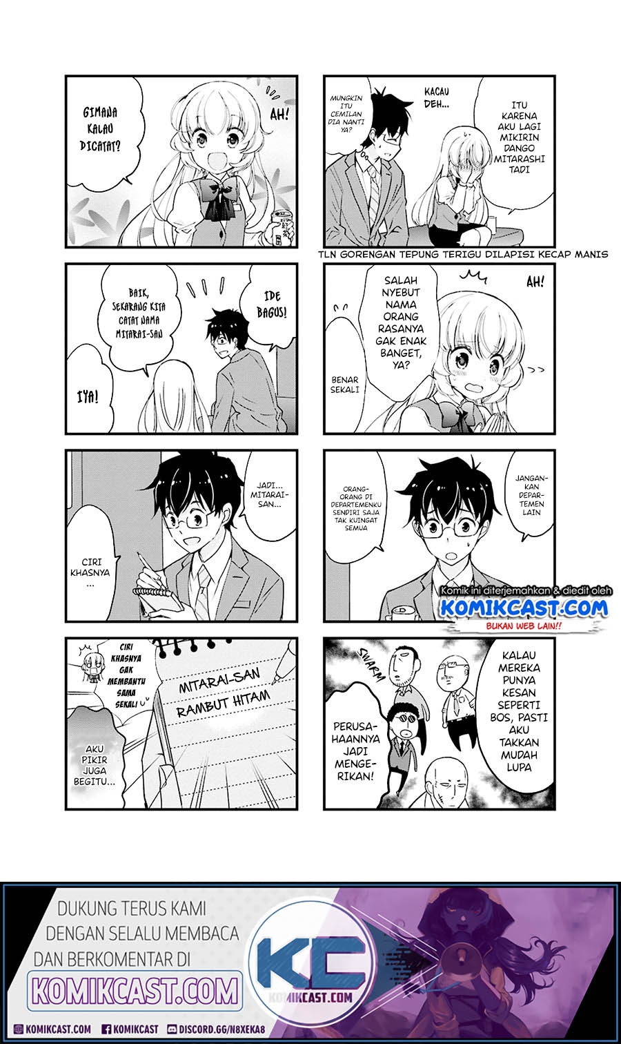 Chicchai Senpai ga Kawaisugiru chapter 8
