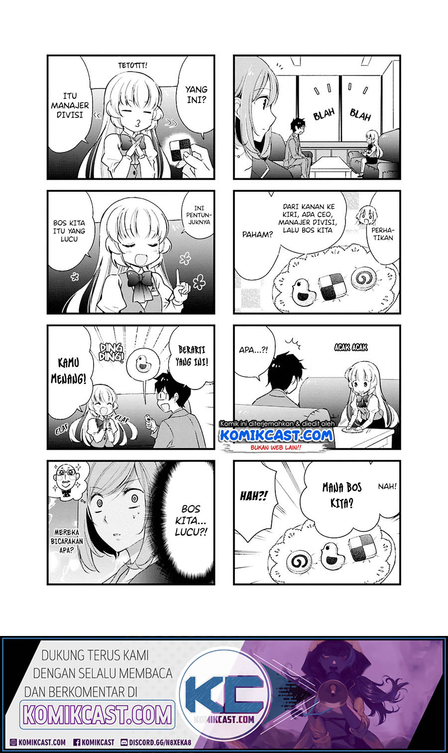 Chicchai Senpai ga Kawaisugiru chapter 8