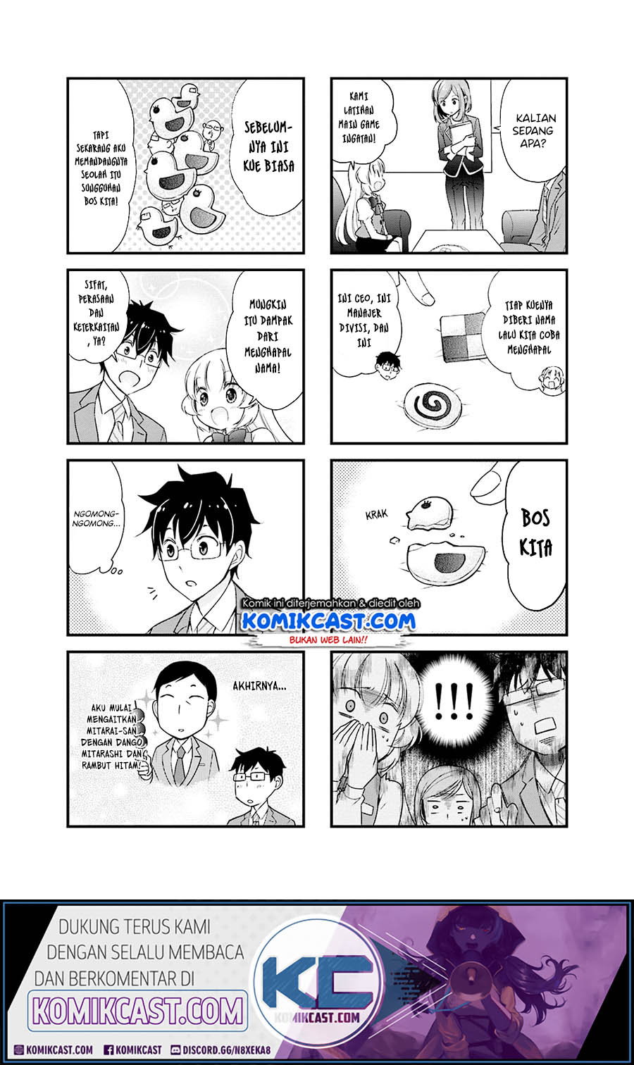 Chicchai Senpai ga Kawaisugiru chapter 8