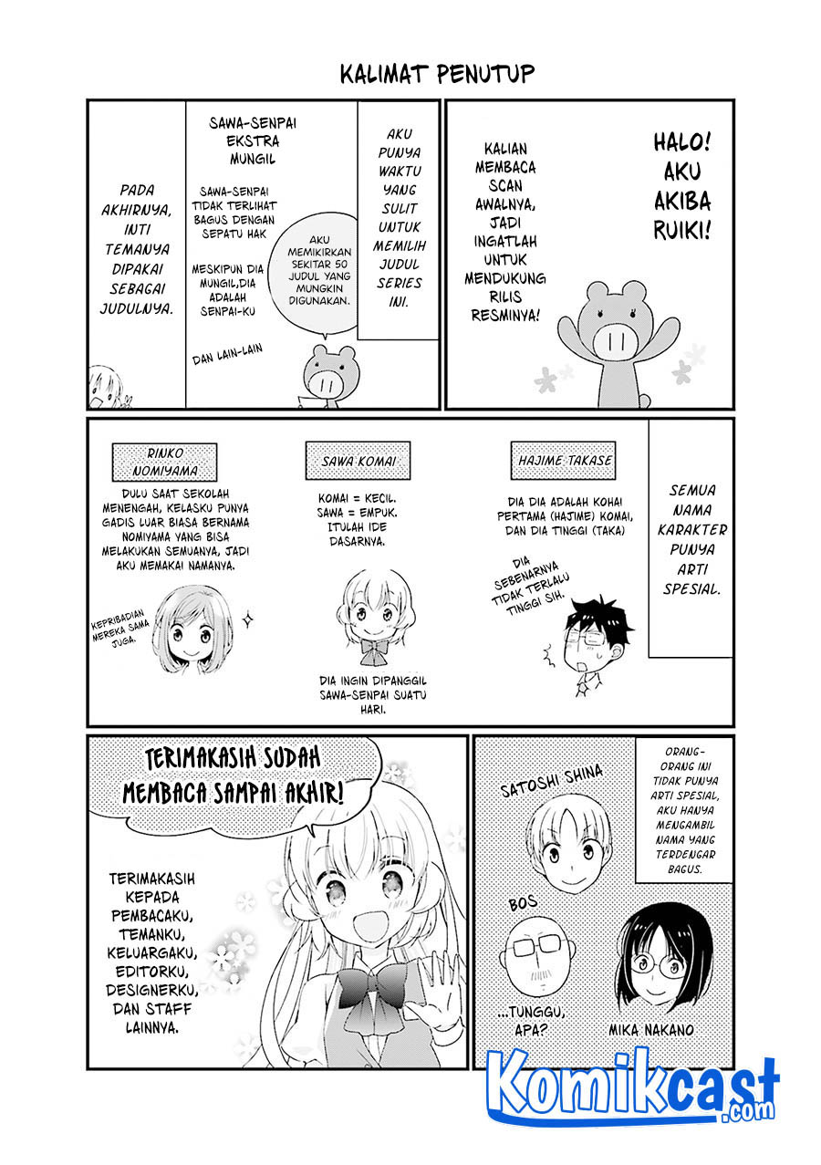 Chicchai Senpai ga Kawaisugiru chapter 15