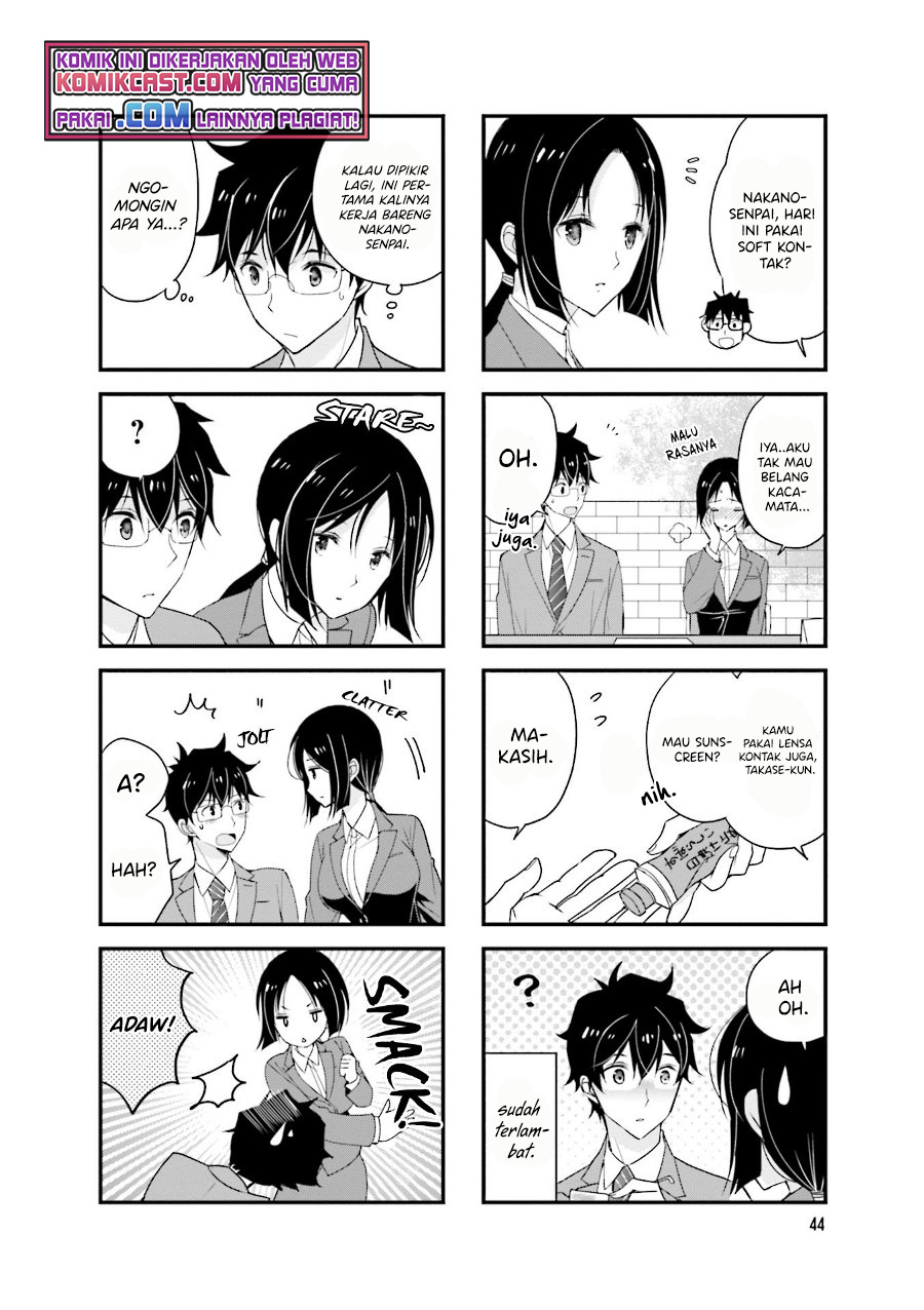 Chicchai Senpai ga Kawaisugiru chapter 21