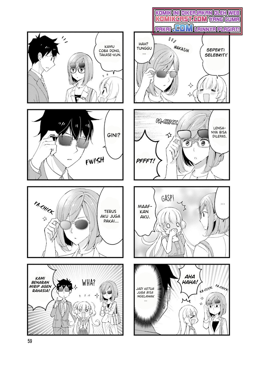 Chicchai Senpai ga Kawaisugiru chapter 23