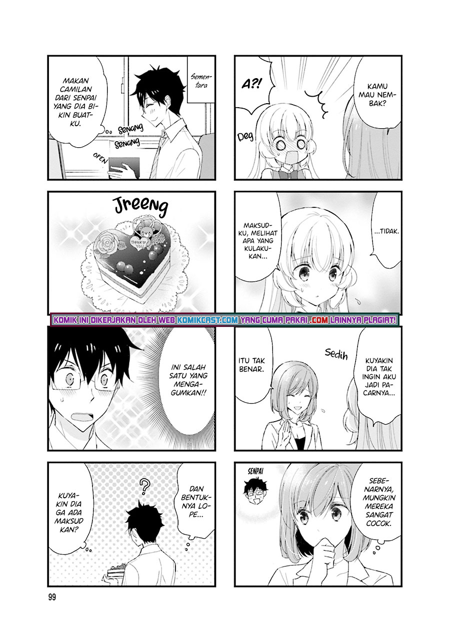 Chicchai Senpai ga Kawaisugiru Chapter 28 Bahasa Indonesia