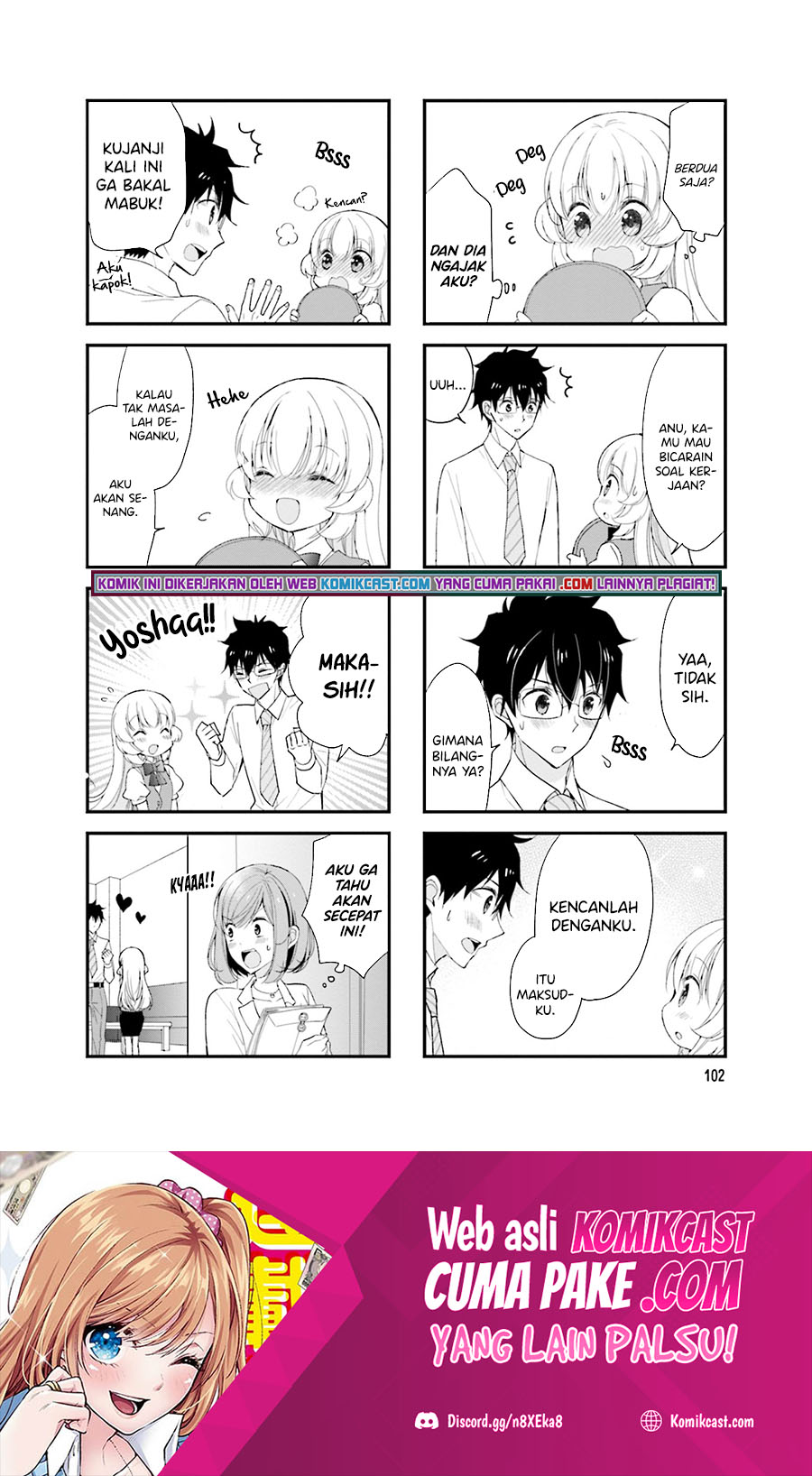 Chicchai Senpai ga Kawaisugiru Chapter 28 Bahasa Indonesia