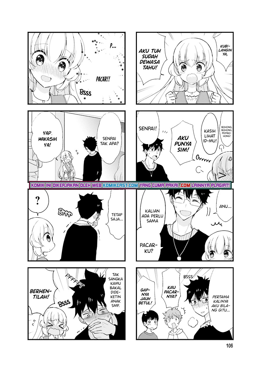 Chicchai Senpai ga Kawaisugiru Chapter 29 Bahasa Indonesia
