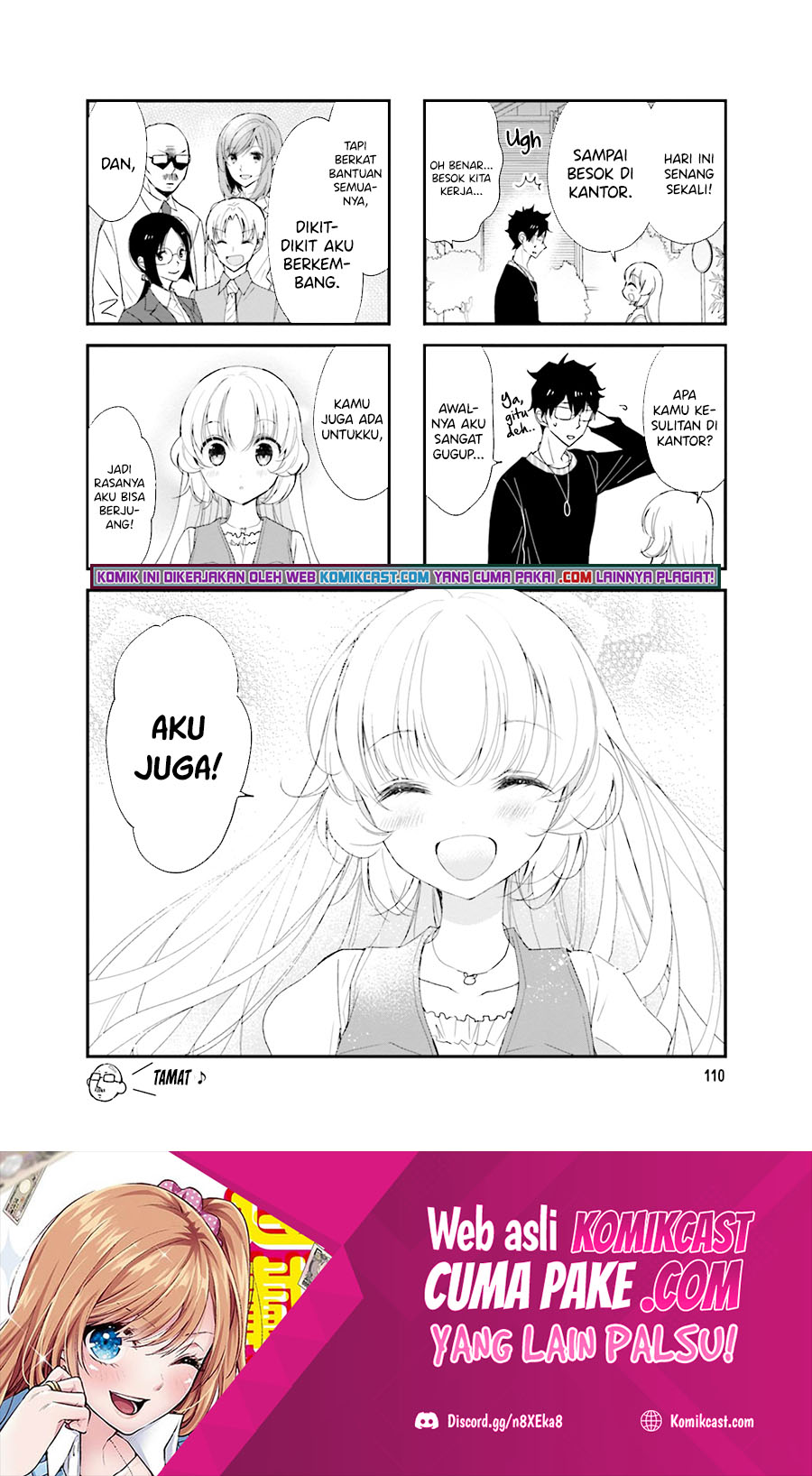 Chicchai Senpai ga Kawaisugiru Chapter 29 Bahasa Indonesia