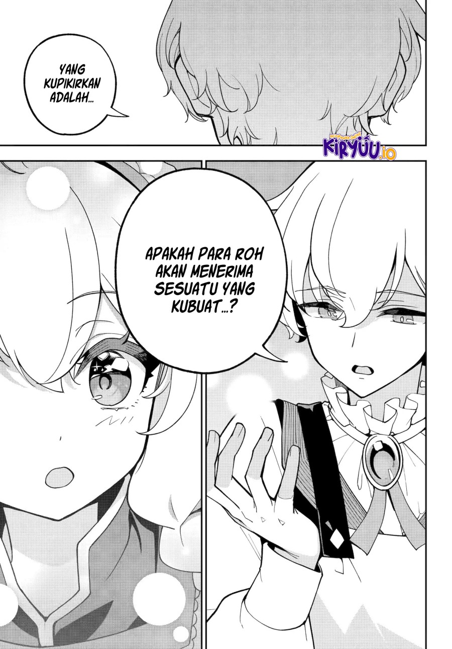 Chichi wa Eiyuu, Haha wa Seirei, Musume no Watashi wa Tenseisha Chapter 74 Bahasa Indonesia