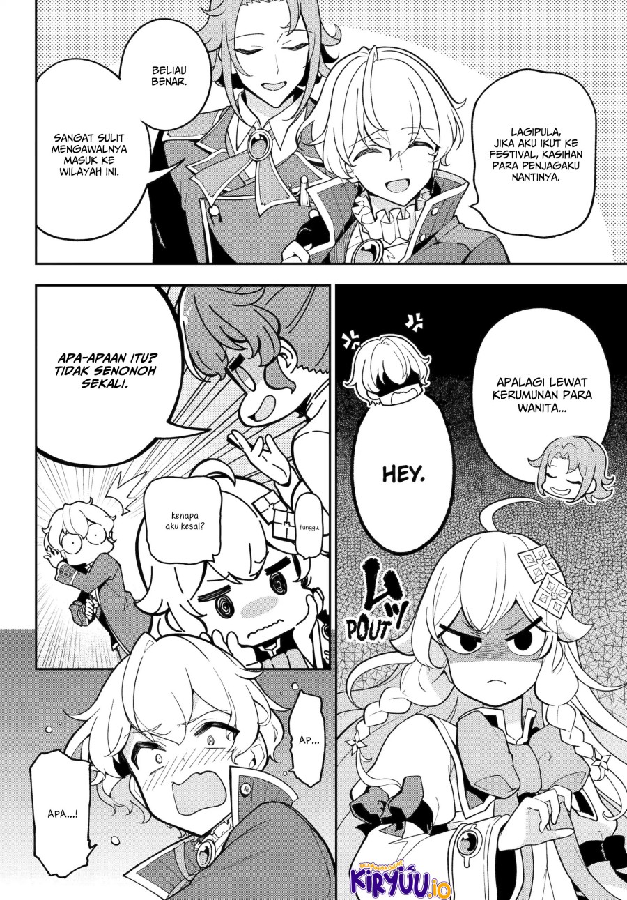 Chichi wa Eiyuu, Haha wa Seirei, Musume no Watashi wa Tenseisha Chapter 74 Bahasa Indonesia
