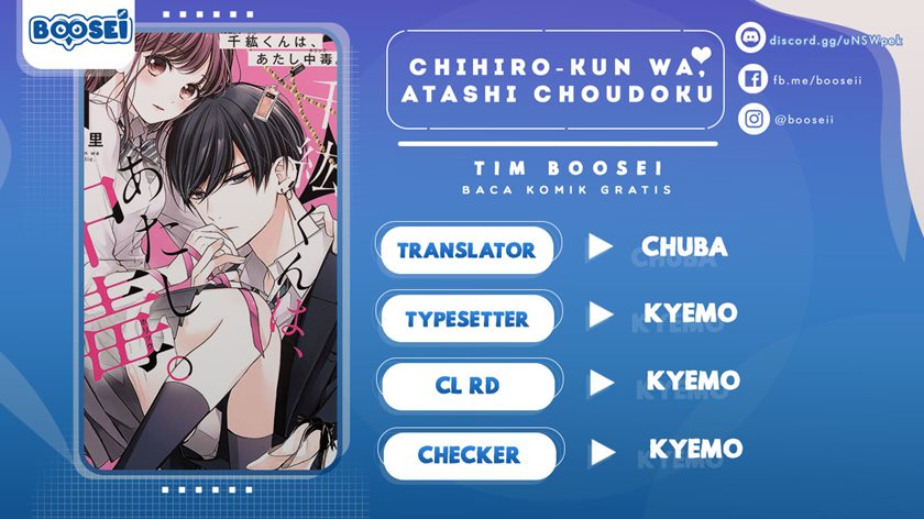 Chihiro-kun wa, Atashi Choudoku Chapter 08.5 Bahasa Indonesia