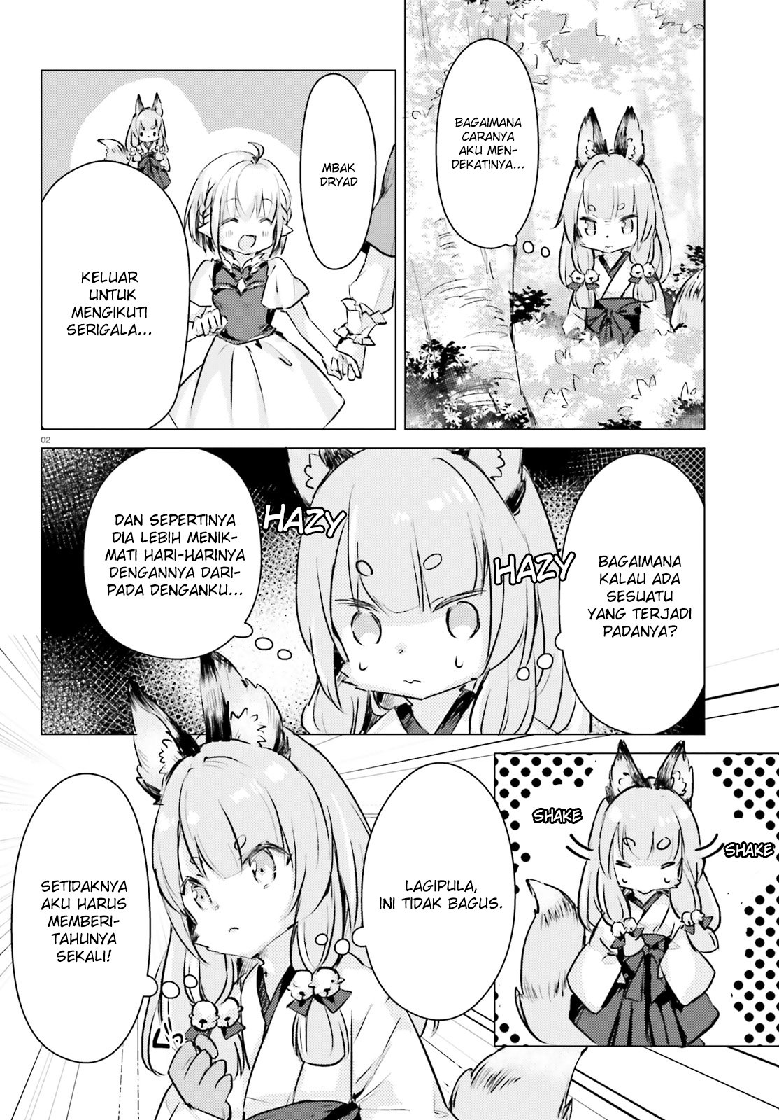 Chiisana Mori no Ookami-chan Chapter 04 Bahasa Indonesia