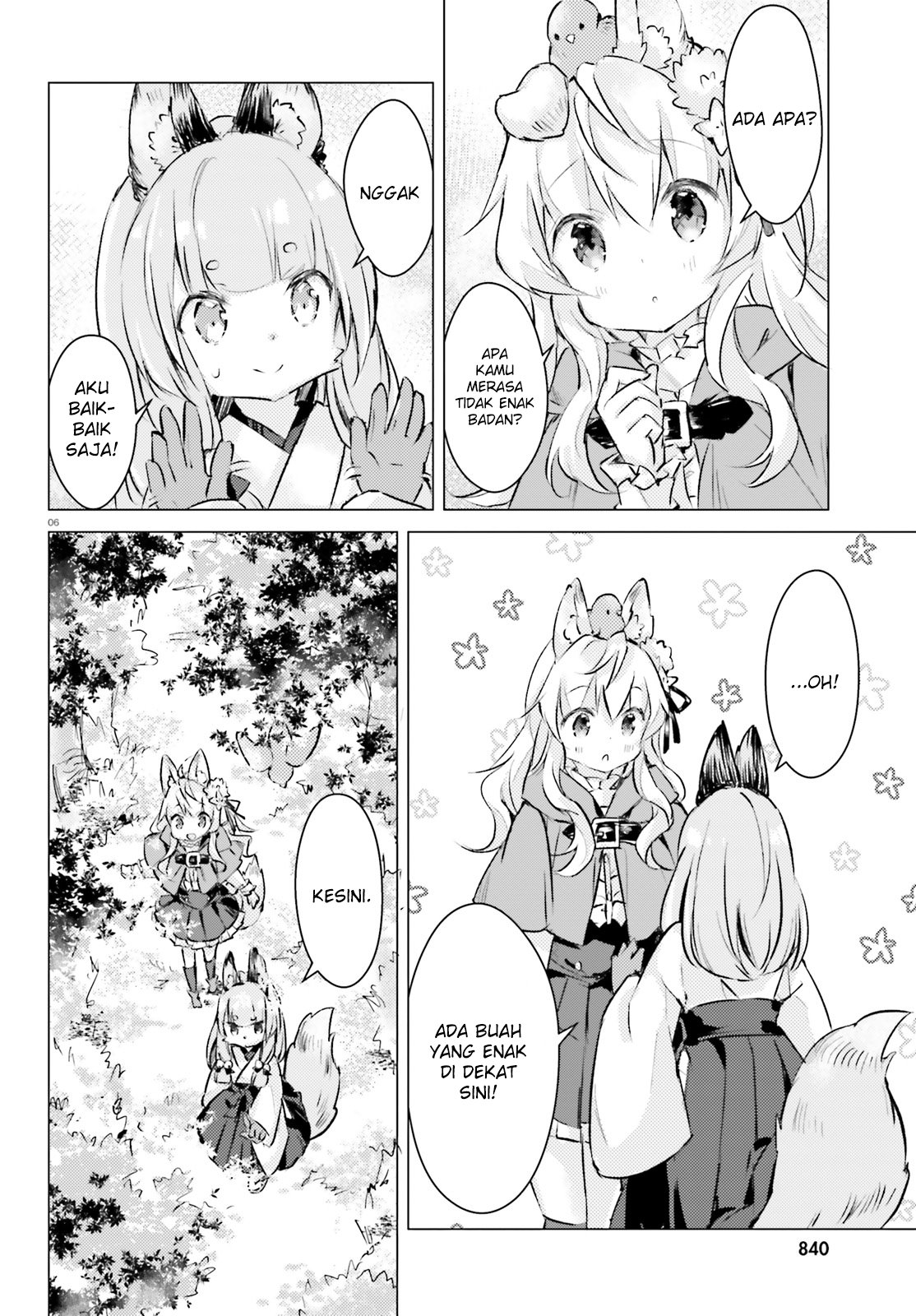 Chiisana Mori no Ookami-chan Chapter 04 Bahasa Indonesia