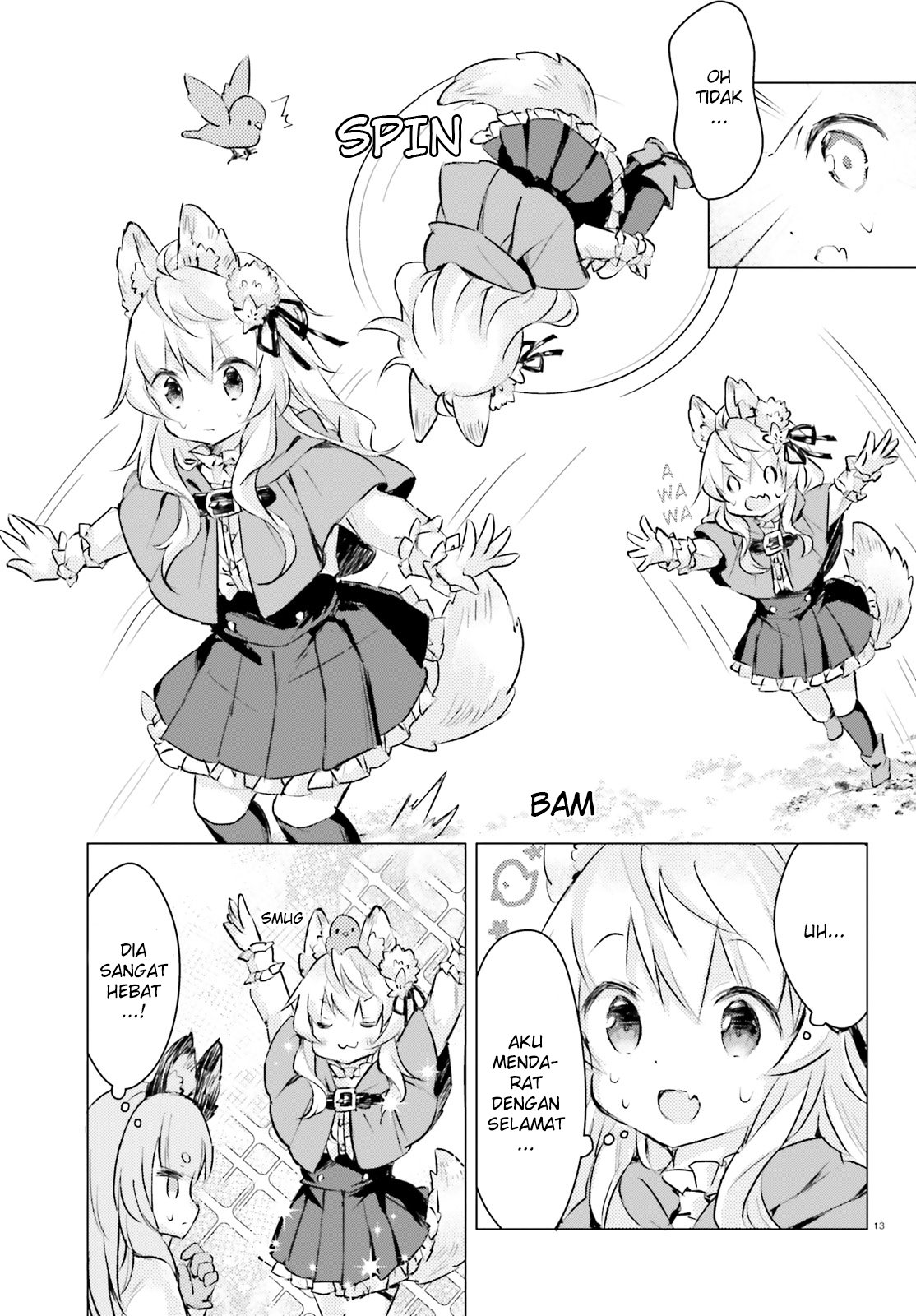 Chiisana Mori no Ookami-chan Chapter 04 Bahasa Indonesia